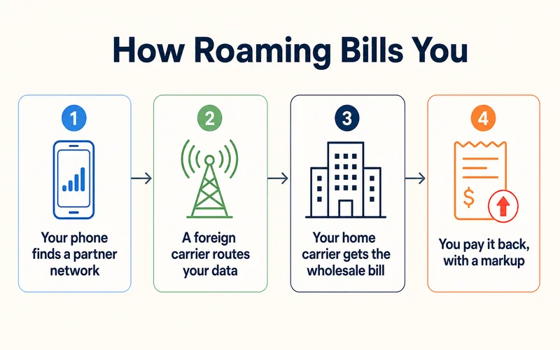 How roaming bills you, step by step