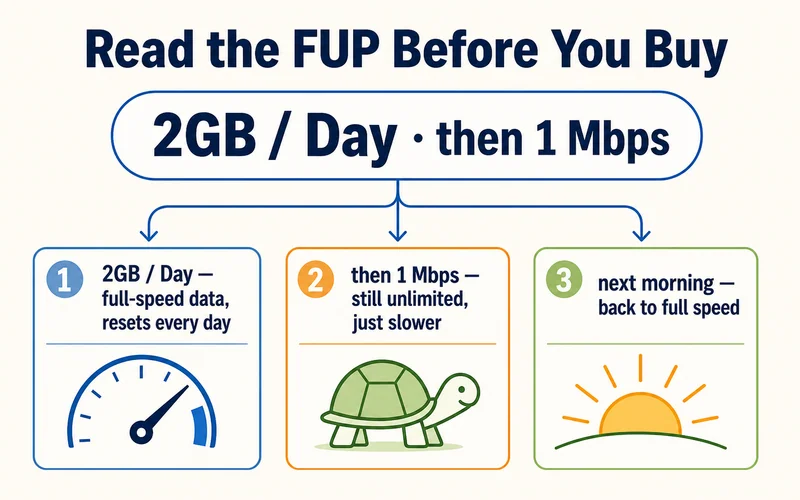 How to read a fair usage policy label