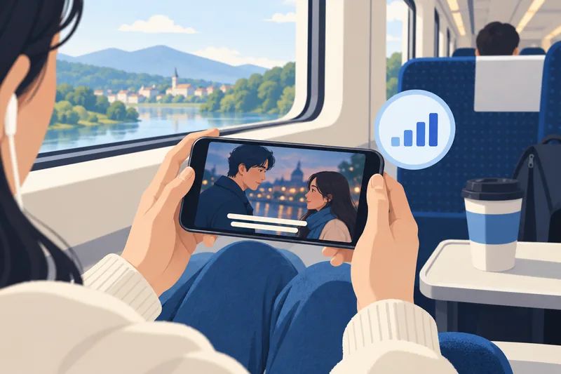 Jumlah data yang digunakan oleh Viki setiap jam untuk menstrim K-drama