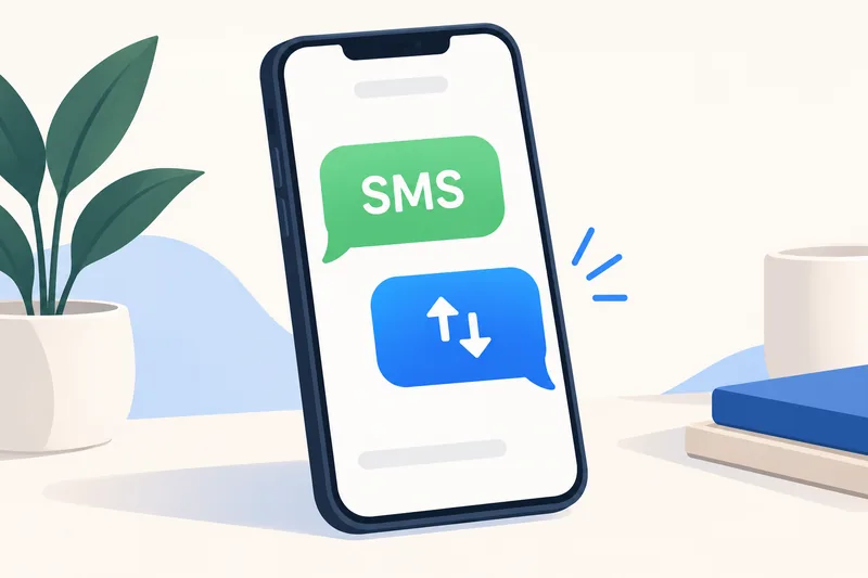 Jenis mesej teks yang menggunakan data mudah alih